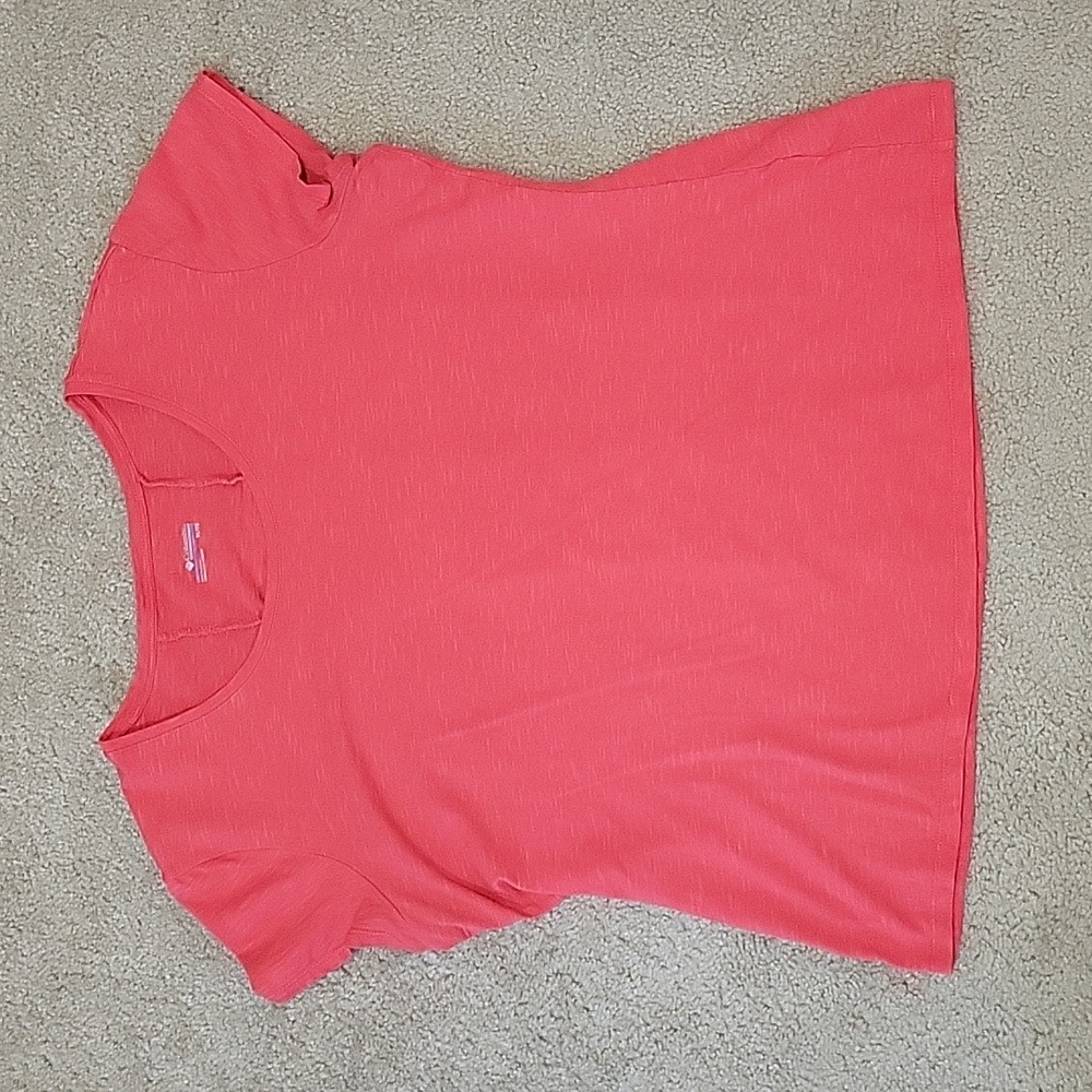 3/$20 Pink Ruche Back Shirt Columbia XL
